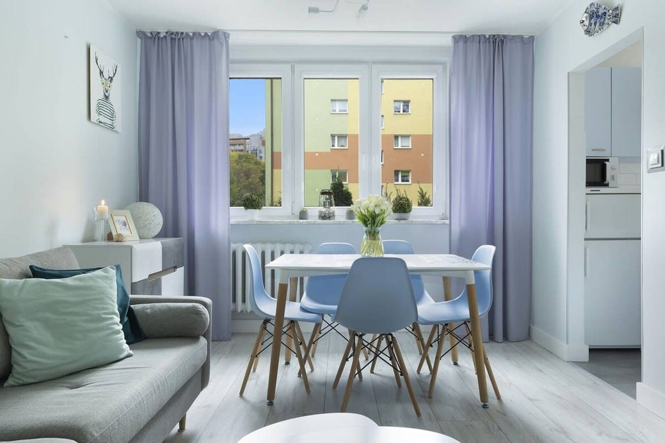 Cały apartament, Apartament wakacyjny dla 4 osób in Brzeźno (Gdańsk), Gdańsk