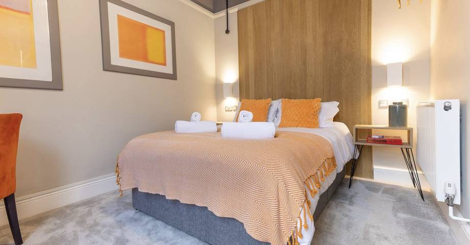 Apartamento vacacional entero, Apartamento de vacaciones para 4 personas con jardín in Shropshire