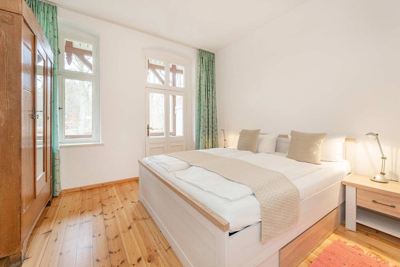 Ganze Wohnung, Waldfriede – Ferienwohnung Rot mit Balkon, Wlan & nah am Sandstrand in Bansin, Heringsdorf