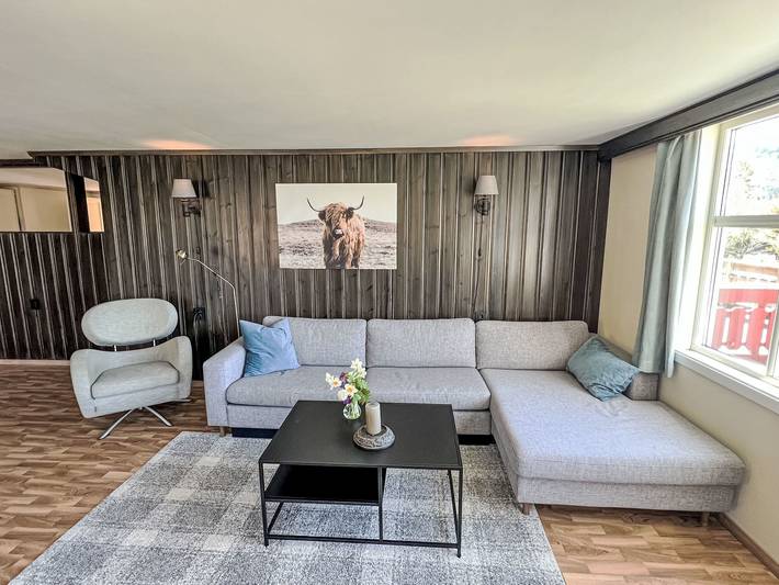 Ferienwohnung für 4 Personen, mit Balkon und Garten sowie Ausblick in Jondal - 4