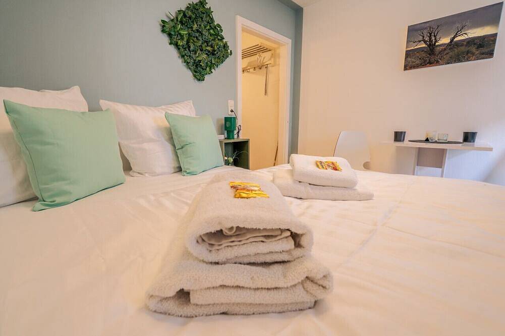 Geheel appartement, Green Oasis Studio - Central in Mannheim, Kurpfalz