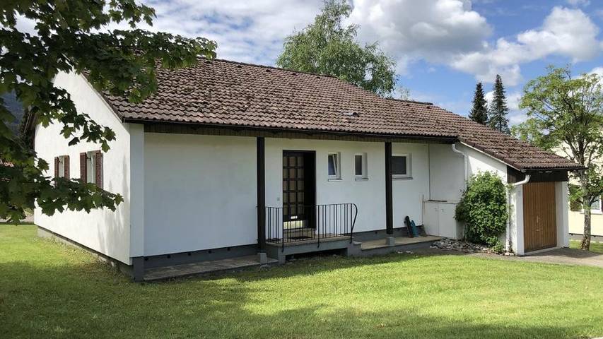 Ferienhaus für 6 Personen, mit Terrasse und Pool sowie Garten, mit Haustier im Allgäu