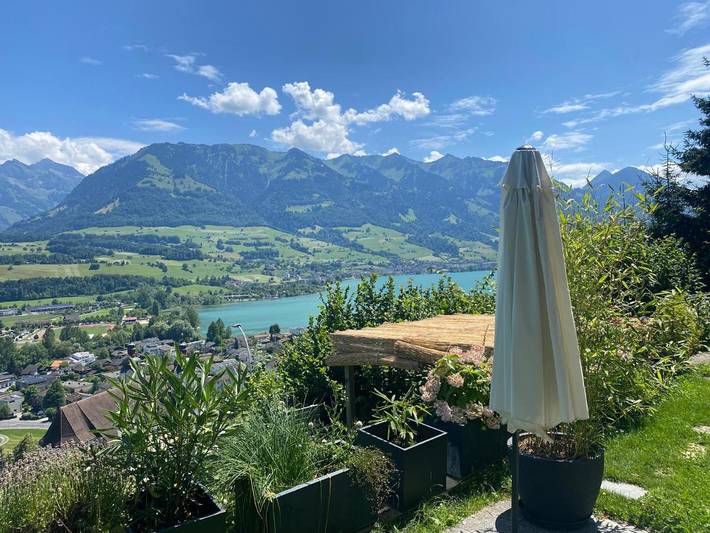 Appartamento vacanze per 11 persone, con vista lago e giardino nonché panorama - 1