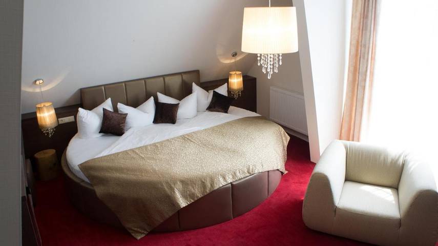Hotel für 2 Personen, mit Terrasse und Garten sowie Sauna und Ausblick in Grimma - 4