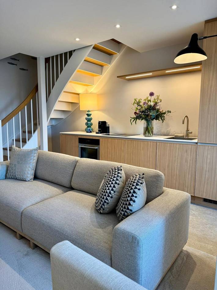 Ferienwohnung für 4 Personen, mit Balkon und Garten sowie Sauna in Ahrenshoop