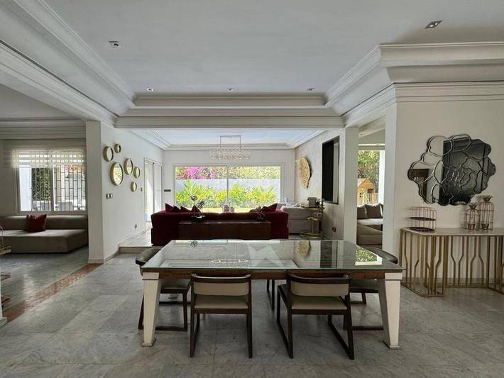 Villa pour 9 personnes, avec piscine ainsi que balcon et jardin à Casablanca - 3