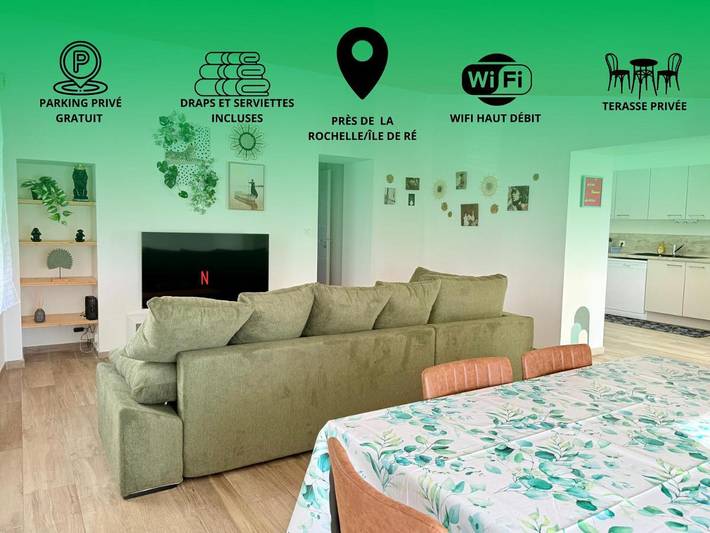 Apartamento de vacaciones para 5 personas, con terraza - 1