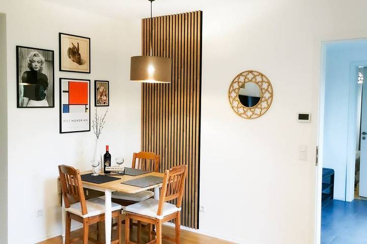 Ferienwohnung für 3 Personen, mit Terrasse und Garten in Niederstetten