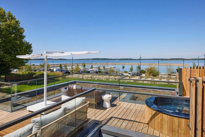 Hôtel pour 2 personnes, avec balcon ainsi que vue et vue sur le lac à Mesnil-Saint-Père - 2