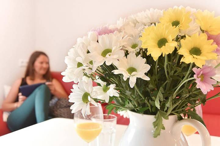 Ferienwohnung für 6 Personen, mit Garten und Sauna sowie Terrasse - 1