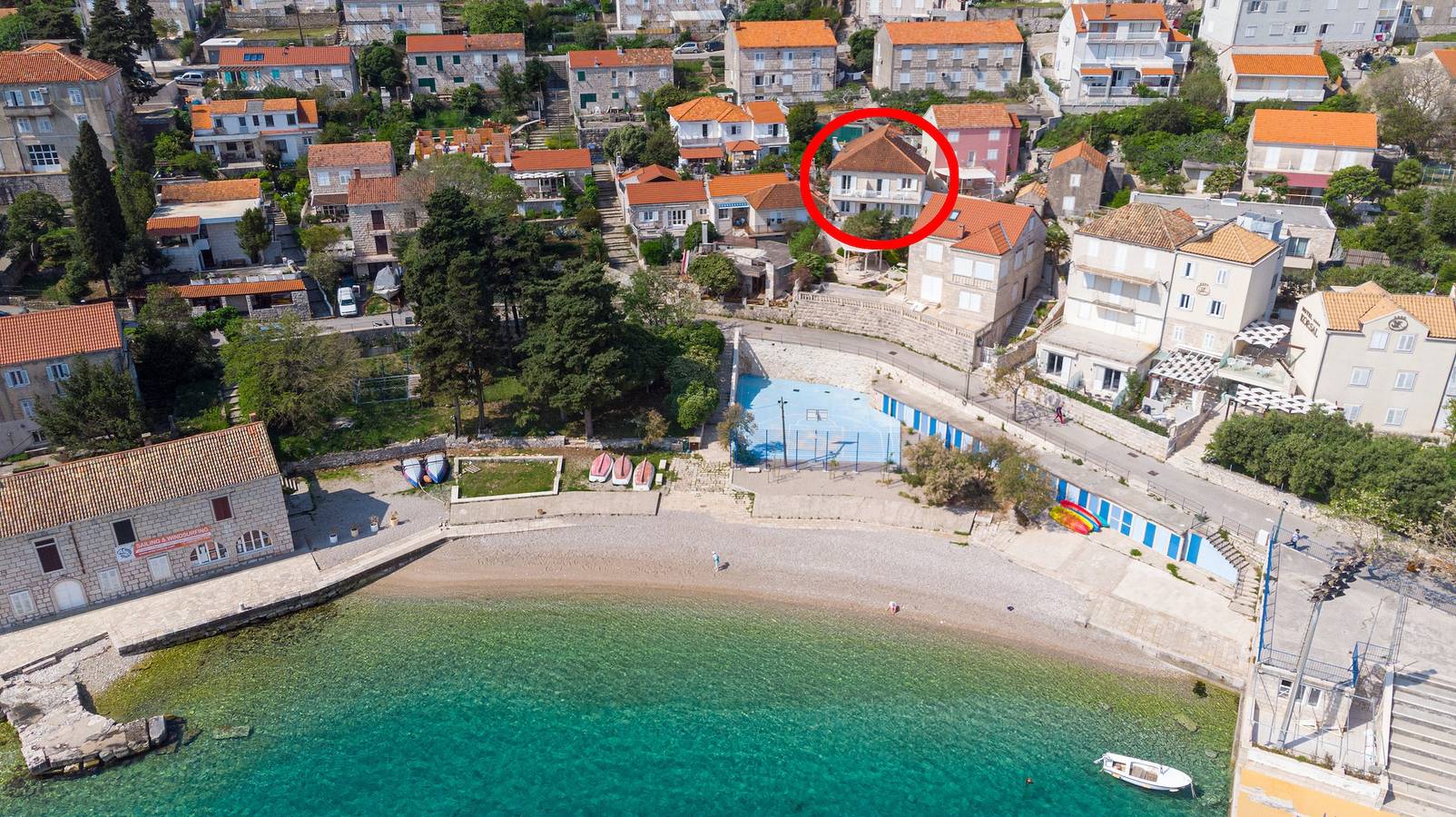 Entire apartment, Two bedroom apartment with terrace and sea view Korčula A-10051-a in Korčula (Dalmatia), Korcula