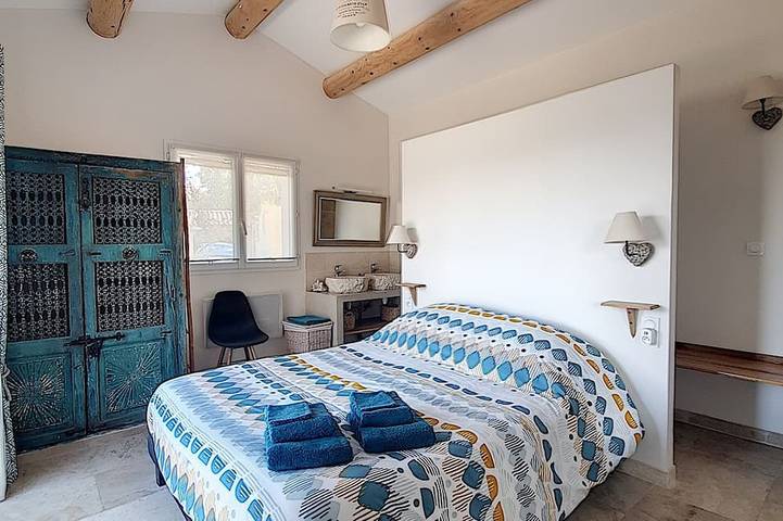 3 * cabaña encantadora con vista al Mont Ventoux in Mazan, Parque natural regional del Mont Ventoux