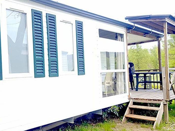 Mobil home pour 5 personnes, avec bassin pour enfant, animaux acceptés à Anduze - 3