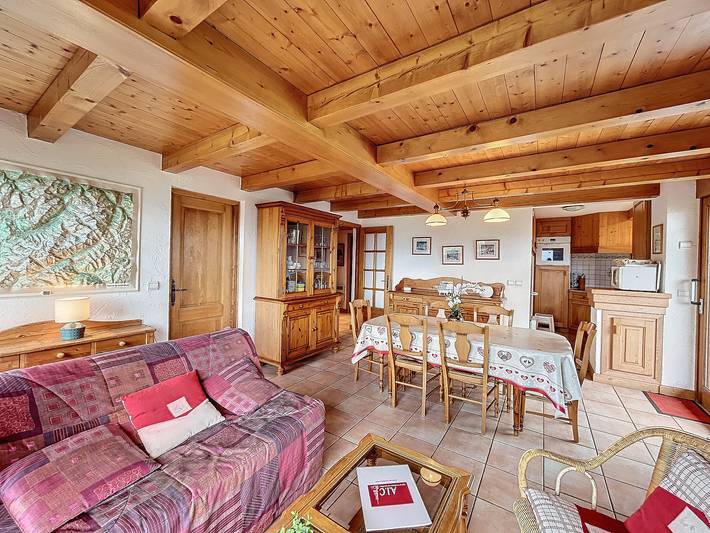 Chalet pour 5 personnes, avec terrasse à Combloux - 2