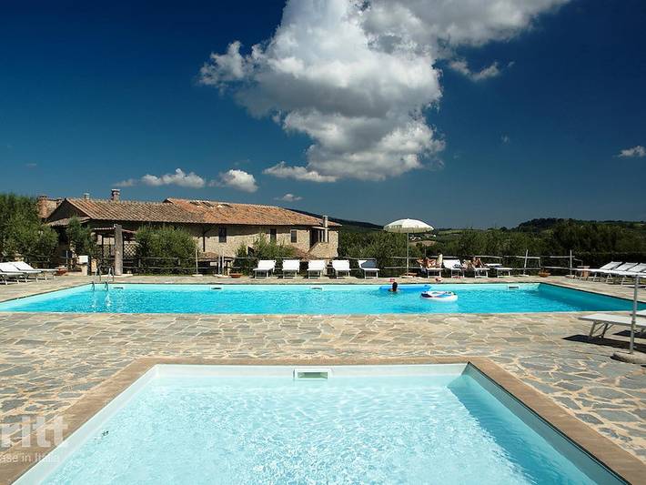 Location de vacances pour 6 personnes, avec balcon/terrasse et terrasse à San Gimignano - 3