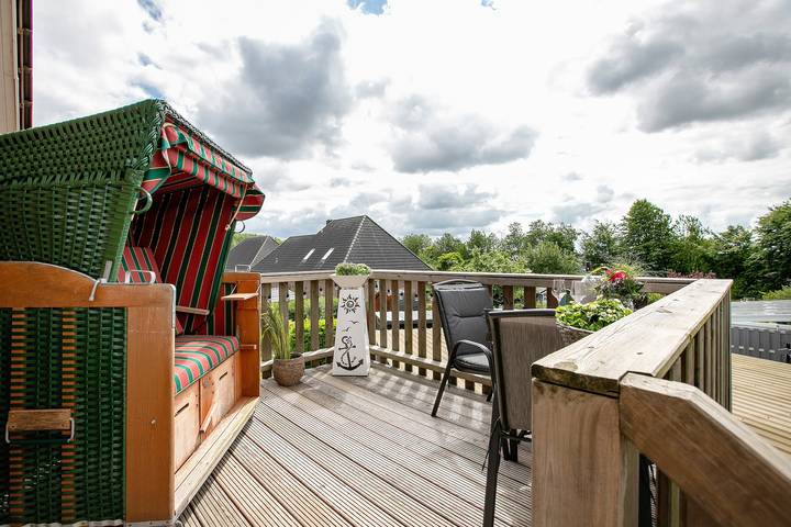 Ferienwohnung für 4 Personen, mit Balkon und Garten sowie Sauna - 1