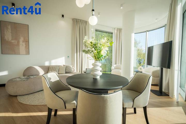 Ferienwohnung für 4 Personen, mit Seeblick und Terrasse sowie Ausblick, mit Haustier in Allenstein - 3