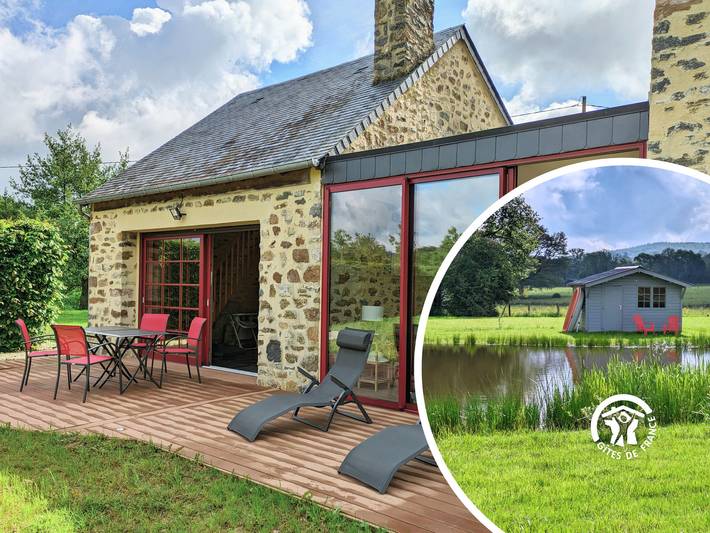 Gîte pour 2 personnes, avec Terrasse à Torcé-Viviers-en-Charnie