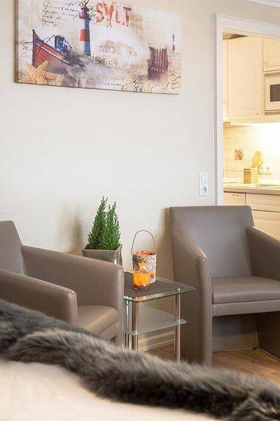 Ferienwohnung für 2 Personen, mit Balkon in Westerland - 3