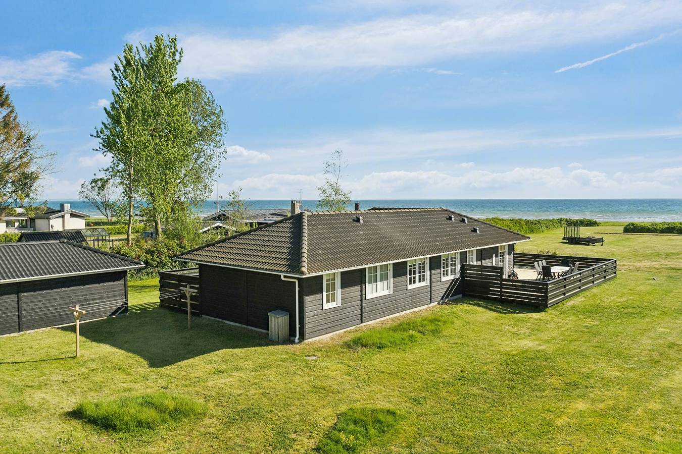 Helles Ferienhaus mit Meerblick in Vejlbyfed in Vejlby Fed, Kleiner Belt