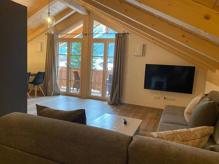 Ferienwohnung für 6 Personen, mit Balkon und Terrasse sowie Ausblick am Schliersee