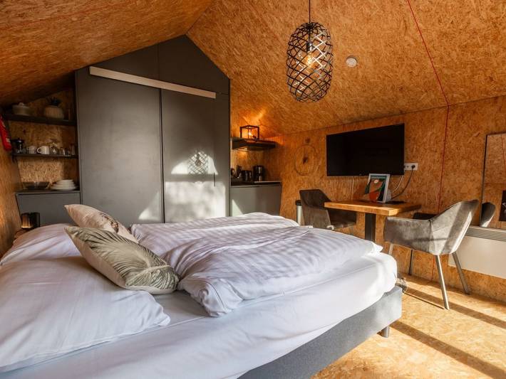 De Wiedense Meren - Tiny House | 2p in Nationalpark Weerribben-Wieden