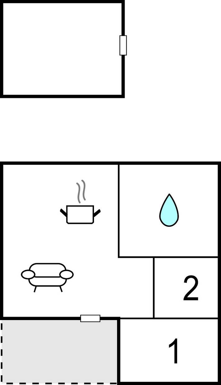 Ferienhaus für 5 Personen, mit Garten in Smaland - 3