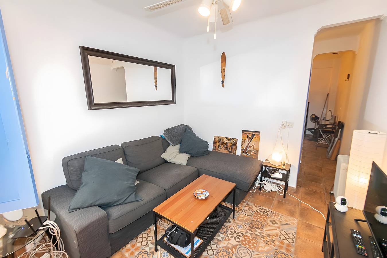 Maison de vacances "Blue Note" avec vue sur les montagnes, terrasse privée et Wi-Fi in Torrox Pueblo, Torrox