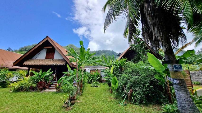 Location de vacances pour 4 personnes, avec jardin dans Mo'orea