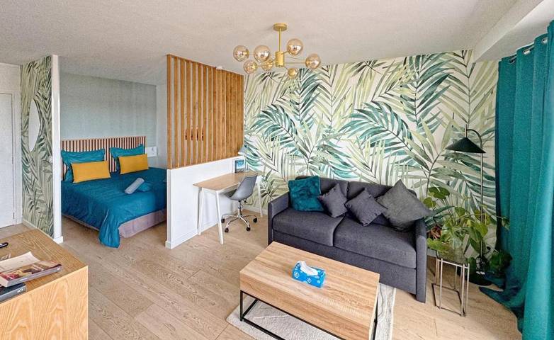 Gîte pour 4 personnes, avec balcon et vue dans Gare De Massy - Palaiseau