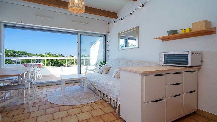 Gîte pour 6 personnes dans Aqualand (Cap d'Agde)