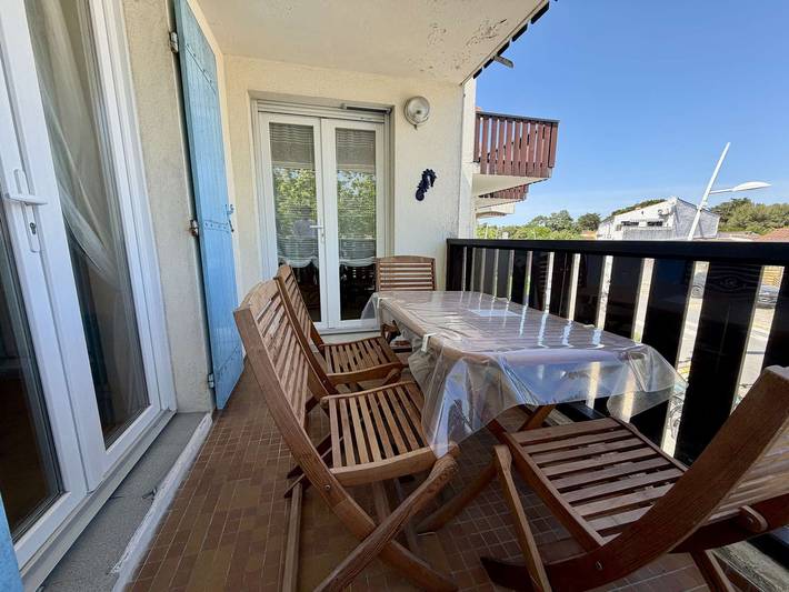 Appartement de vacances pour 4 personnes, avec Balcon ainsi que Balcon/Terrasse et Terrasse