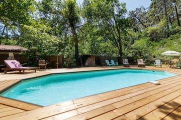 Chalet pour 14 Personnes dans Lège-Cap-Ferret, Bassin d'Arcachon, Photo 3