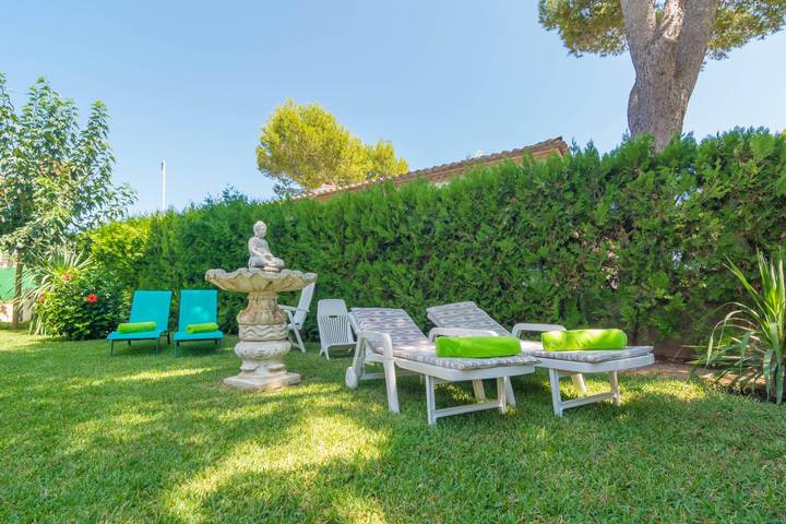 S'Olivaret (Alcudia) - Ferienhaus mit Privatgarten in Port d'Alcúdia. Kostenloses WLAN in Playa de Alcúdia, Alcúdia