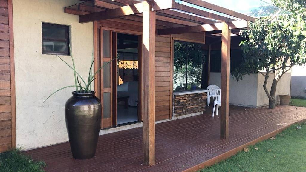 Haus neben dem Wald, Strand und Lagune. in São João do Rio Vermelho, Florianópolis