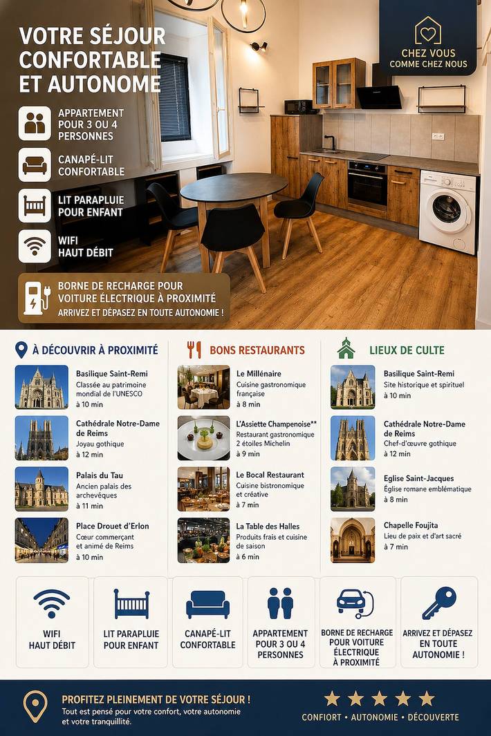 Ganze Wohnung, Gemütliche 2-Zimmer-Wohnung im Herzen des historischen Zentrums von Montluçon in Montluçon, Montluçon und Umgebung