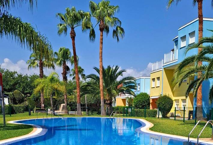 Apartamento de férias para 4 pessoas, com vista e terraço e ainda piscina and jardim - 1
