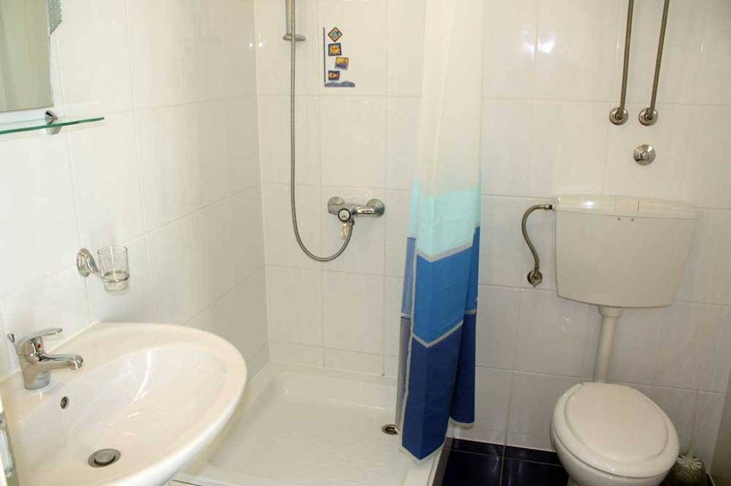 Estudio entero, Studioapartment in Trogir mit Balkon, Klimaanlage, W-Lan (4328-1) in Trogir, Čiovo