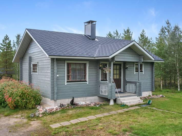 Ahonlaita in Kaukuanjärvi, Lappland