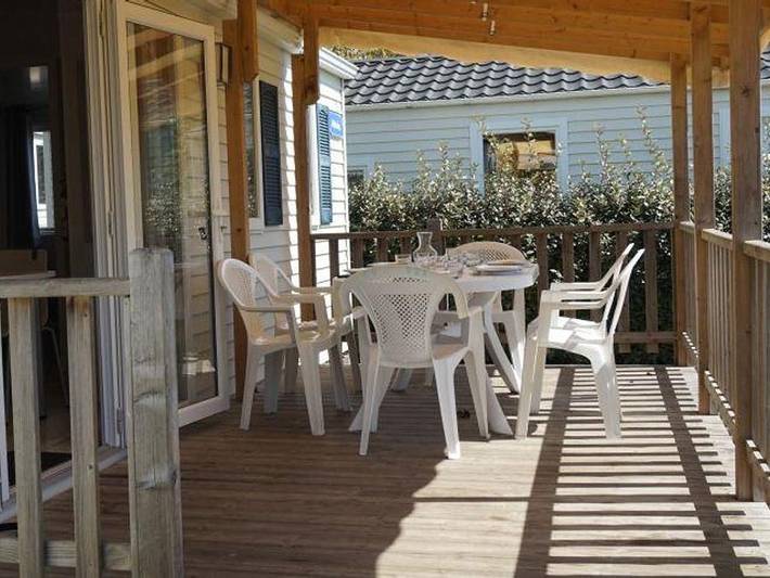 Mobil home pour 6 personnes, avec piscine et bassin pour enfant à Givrand - 4