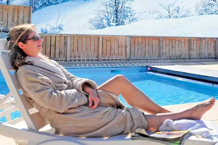 Chalet pour 6 personnes, avec Sauna dans Le Corbier