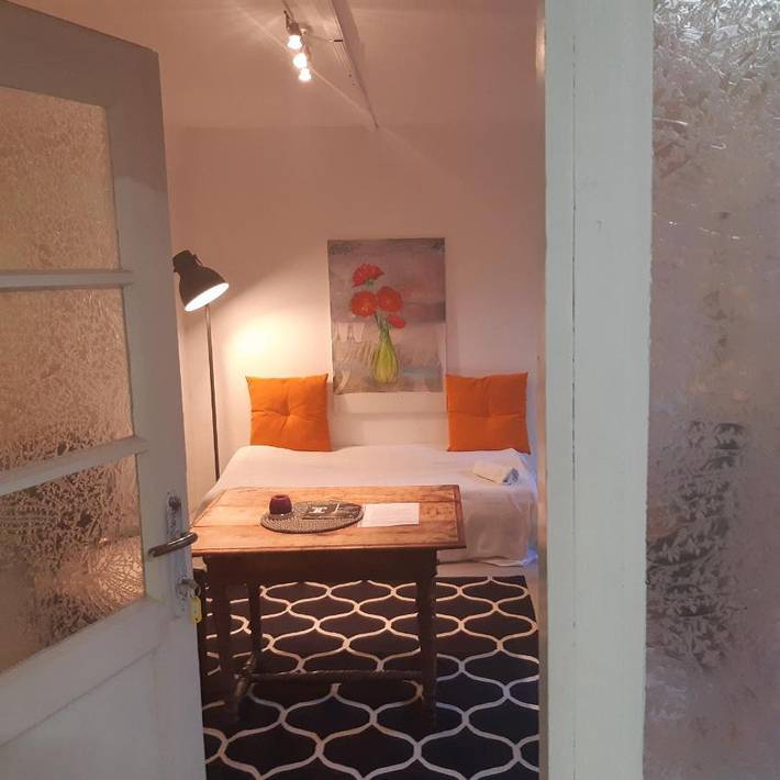 Ferienwohnung für 3 Personen, mit Terrasse und Garten