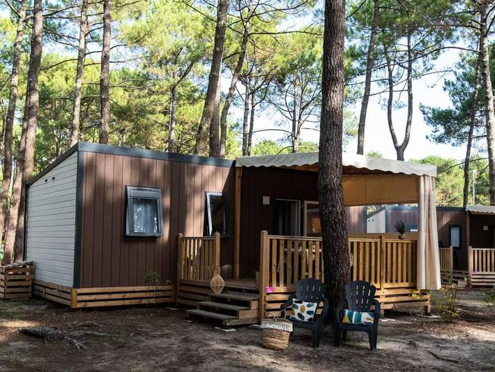 Camping für 6 Personen, mit Kinderpool in Biscarrosse - 2