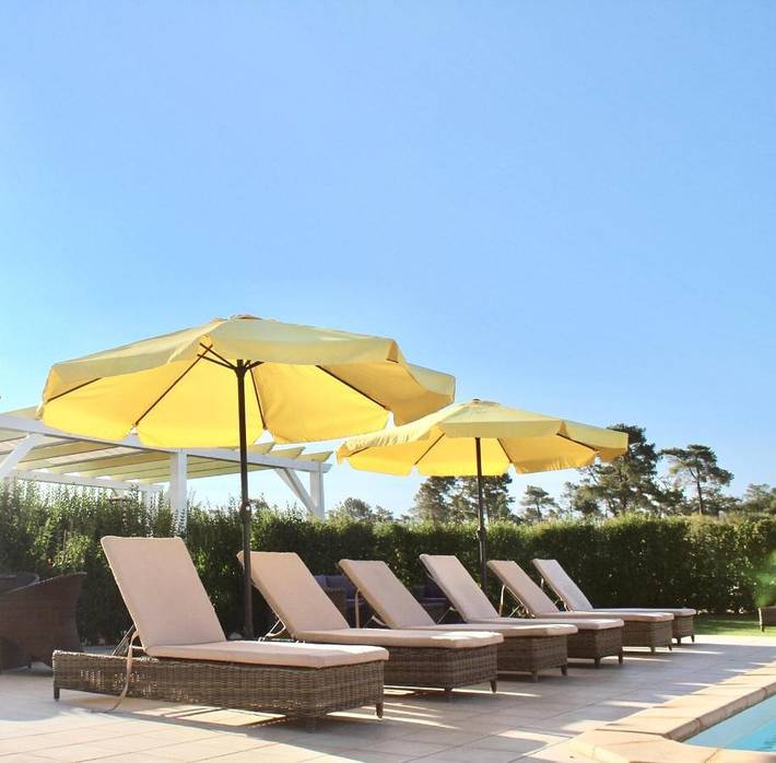 Casa de huéspuedes para 2 personas, con Balcón y Terraza además de Jardín y Piscina en Monte Gordo - 3