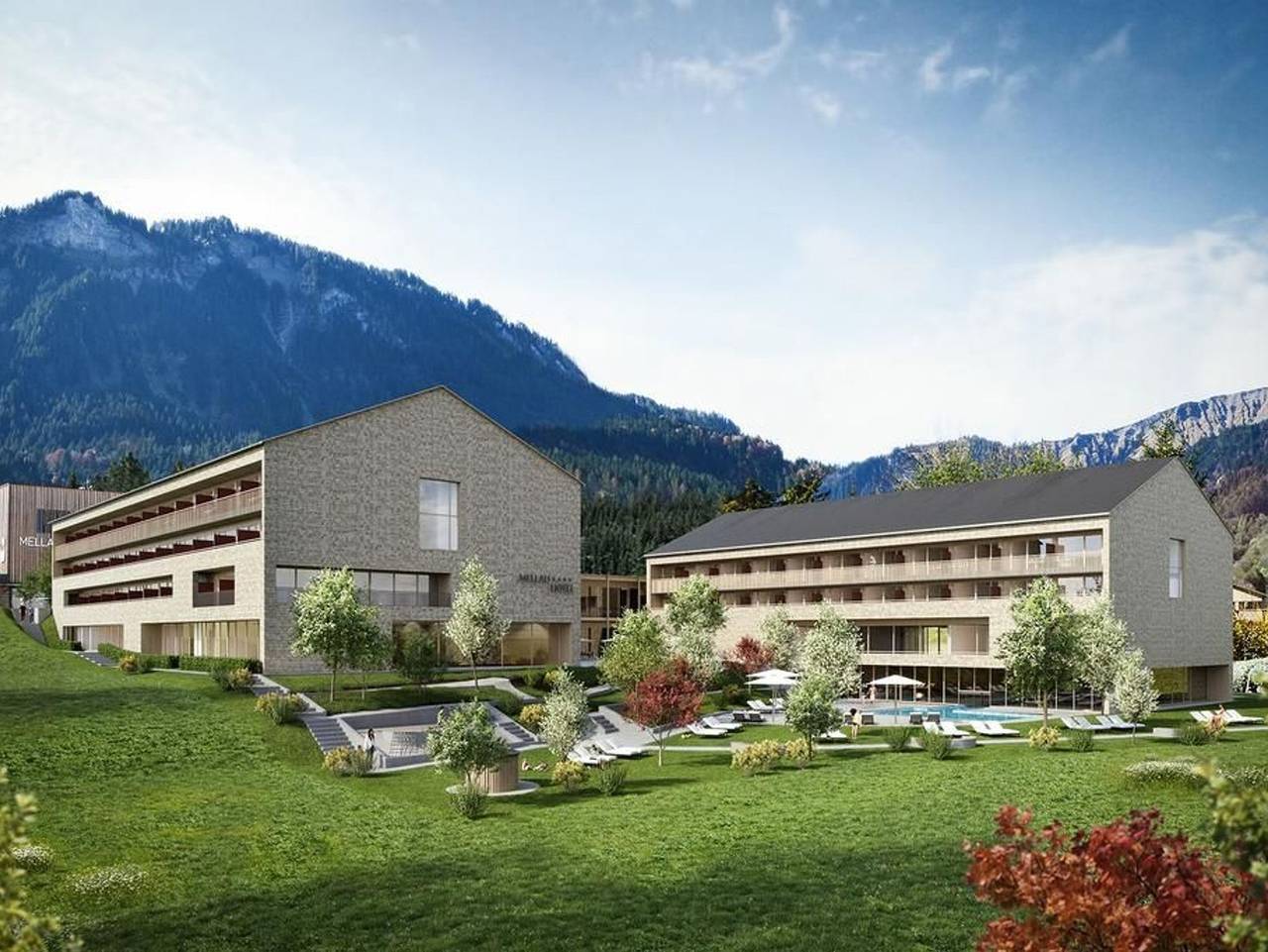 Hotel Die Wälderin - Doppelzimmer Premium in Mellau, Bregenzerwald