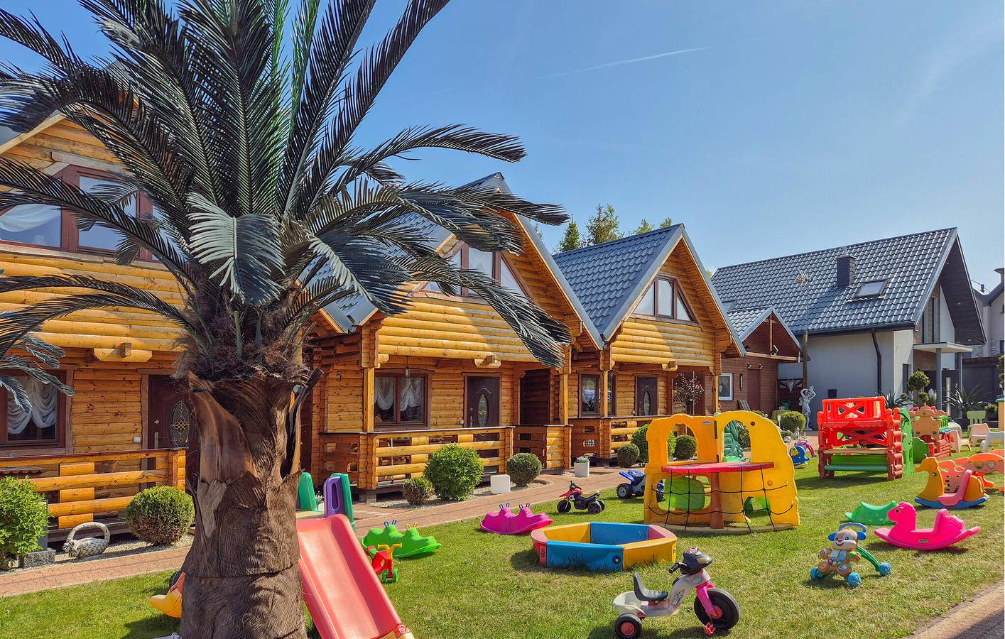 Ferienhaus für 6 Personen mit Terrasse in Rewal, Powiat gryficki