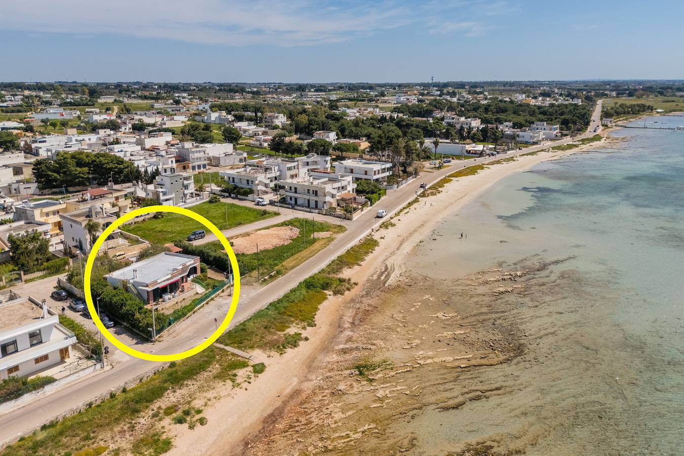 Villa Ariel en bord de mer à Porto Cesareo in Porto Cesareo, Golfe de Tarente