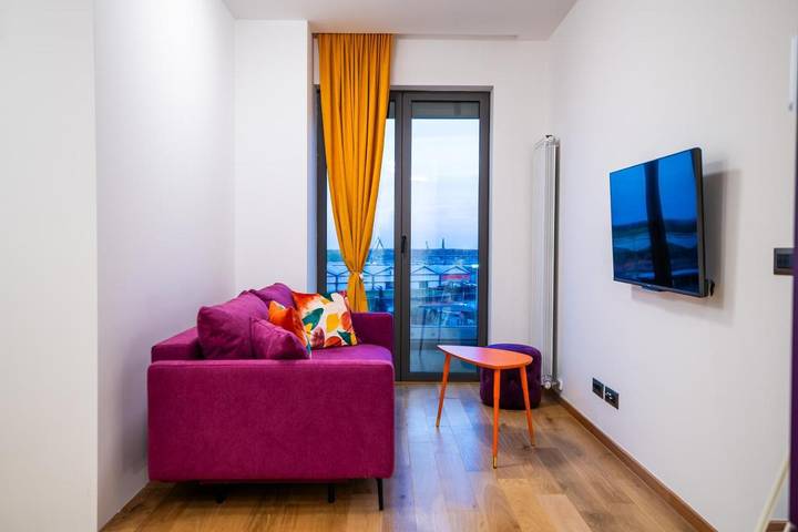 Appartement de vacances pour 4 personnes, avec balcon et vue
