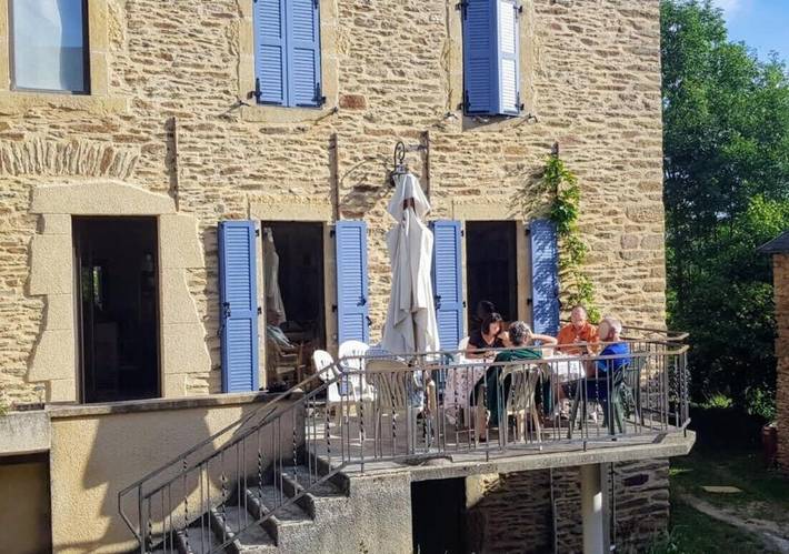 Maison de vacances pour 6 personnes, avec Terrasse ainsi que Jardin et Vue