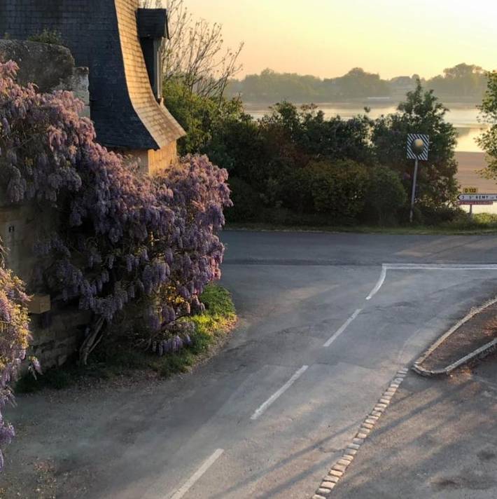 Gîte pour 2 personnes, avec balcon et vue ainsi que piscine et jardin à Le Thoureil - 2
